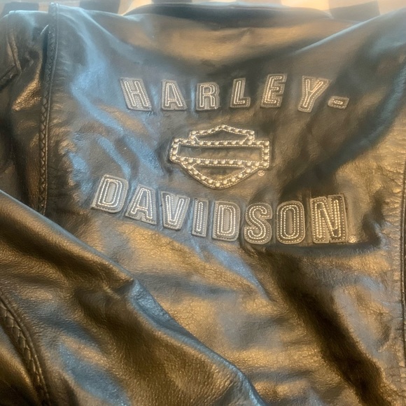 Harley Davidson biker jacket *NEW* Ladies - Picture 2 of 6